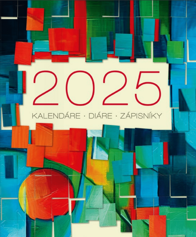 Kalendáre, diáre, zápisníky 2025